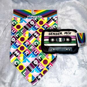 Target Pride Dog Bandana & Gender Mixtape Plush Dog Toy